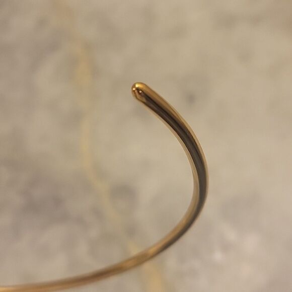 NEW Gorjana Emma Collar Necklace Choker 18k Gold Coquette Sexy Minimalist Edgy - Picture 5 of 7